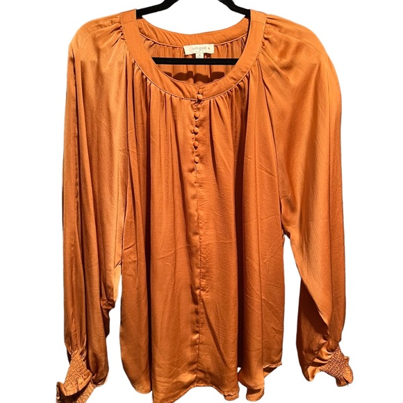 Umgee Tops - Umgee Woman’s Long Sleeve Dress Blouse Top Size XL Excellent Condition